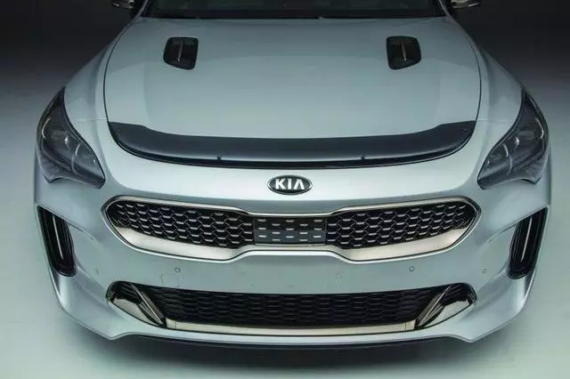J5F24AU000 - Exterior: Hood Deflector for Kia: Stinger Image