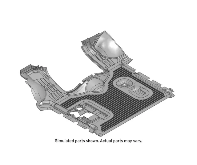 84537872 - Unclassified: Front Floor Panel Mat for GM Image