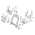 M1PZ7861737AA - Body: 2021-2023 Ford Bronco Sport - Adjust Lever for Ford: Bronco Sport Image