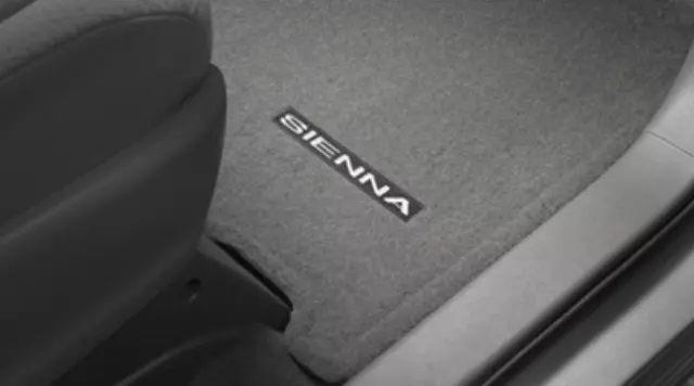 PT2060813220 - Interior: Floor Mats, Carpet, Set Of Seven, Black for Toyota: Sienna Image