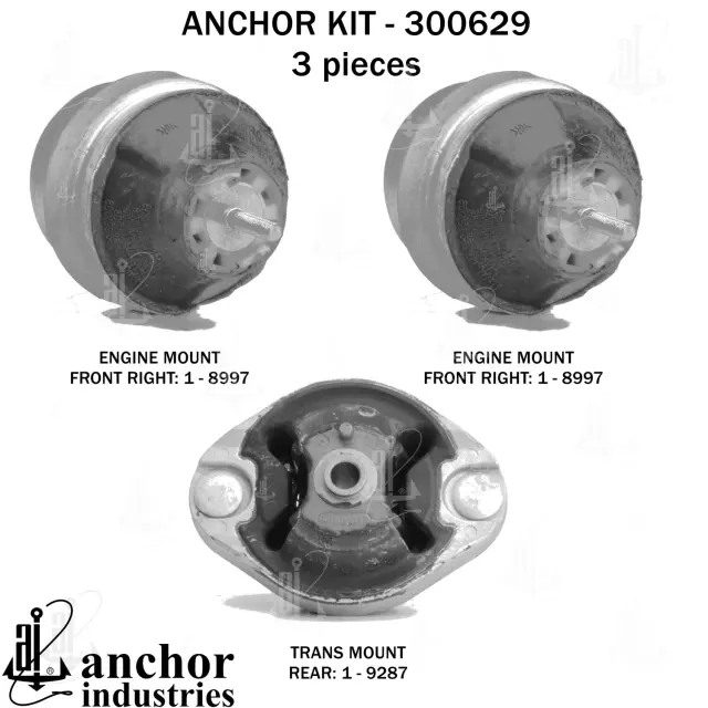 300629 - Engines &amp; Components: Anchor Engine Mount Kit for Anchor Image
