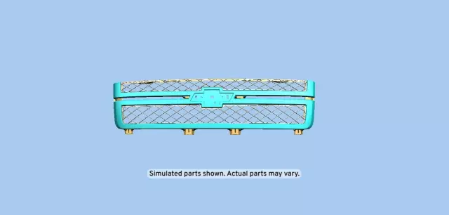 22842237 - Body: Grille Assembly for Chevrolet: Silverado 2500 HD, Silverado 3500 HD Image