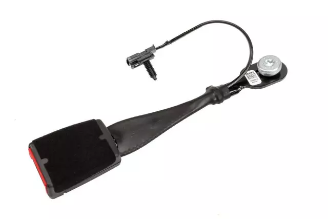 Black Passenger Seat Belt with Buckle - GM (19300227)