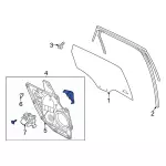 LJ6Z7827000D - Body: Regulator Module for Ford: Escape Image