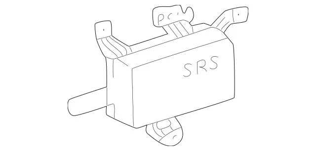 2038602505 - : Sidebag for Mercedes-Benz: C230, C240, C280, C32 AMG, C320, C350, C55 AMG Image