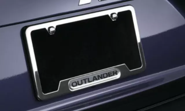 MZ313812 - Exterior: License Plate Frame for Mitsubishi: Outlander Image