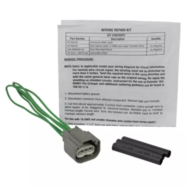 Brake Pressure Sensor Connector  - Certified - Motorcraft (WPT-1500)