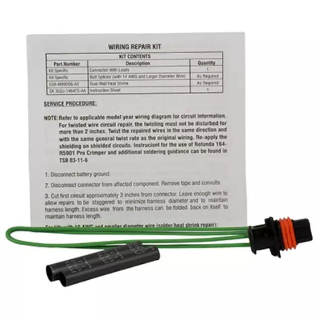 Wire Assembly - Ford (BU2Z-14S411-BCA)