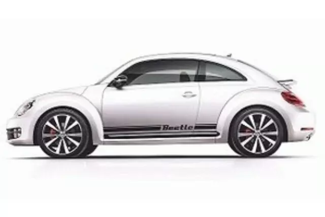 5C0064317A041 - Exterior: Sidestripes - Beetle - Black for Volkswagen Image