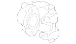 221423048164 - Brakes: Piston Housing for Mercedes-Benz Image