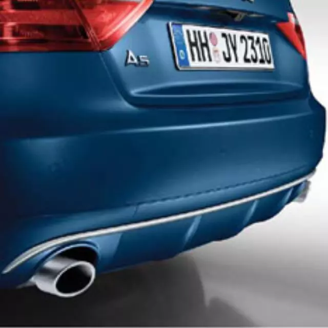 8T0071620B9AX - Exterior: Rear Diffuser with Blade for Audi: A5 Quattro, S5 Image