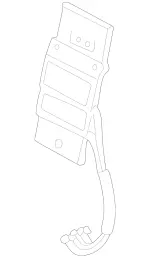 2109100175 - Front Seats: Upholstery Insert for Mercedes-Benz Image