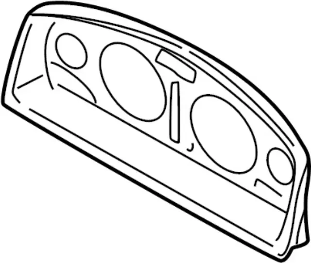 248123Y560 - : Cluster Bezel for INFINITI: I30 Image