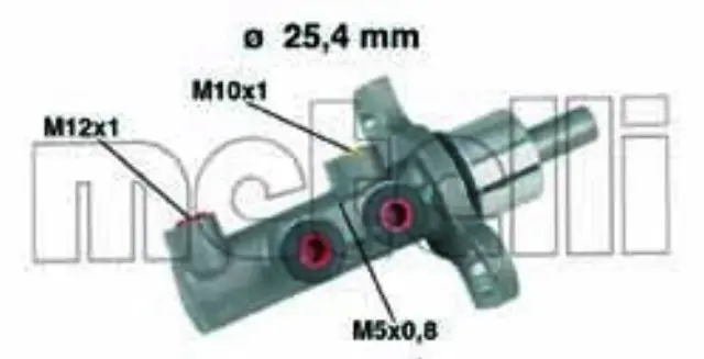 50438 - Brakes &amp; Brake Parts: Metelli Brake Master Cylinder for METELLI Image