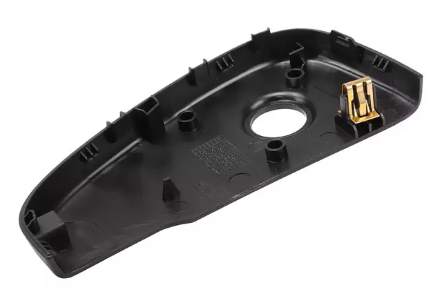 Jet Black Rear Seat Cushion Frame Bracket Center Trim Cover - GM (23261568)