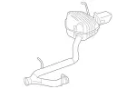 2124900060 - : Exhaust Gas Line for Mercedes-Benz Image