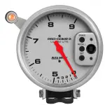 6854 - : GAUGE, TACH, 5", 9K RPM, PEDESTAL W/ QUICK LITE, DUAL RANGE W/PEAK MEMORY, UL for AutoMeter Image