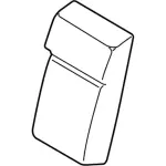 FL3Z1564416BA - : Seat Back Cover for Ford: F-150 Image