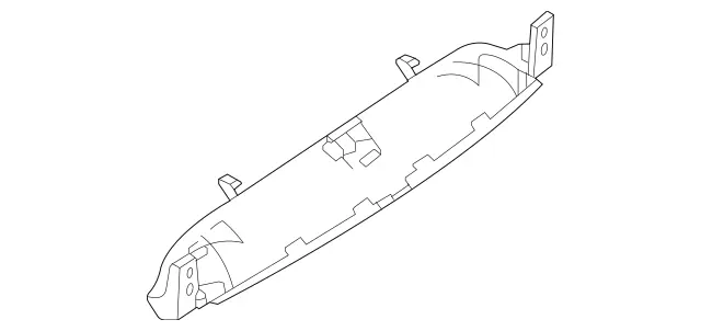 2477930188 - Rear-End Door: Rear Spoiler Attachment for Mercedes-Benz: EQB 250+, EQB 300, EQB 350, GLB250, GLB35 AMG Image image