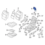 LB5Z78611A08CC - : Headrest for Ford: Explorer Image