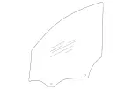 1677200200 - : Door Glass for Mercedes-Benz Image