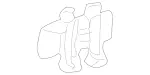 79887178 - Covering and Lining: Fastening Clip for Mercedes-Benz Image
