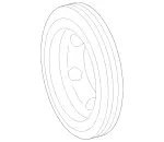 2740301203 - : Vibration Damper for Mercedes-Benz: Metris, Sprinter 1500, Sprinter 2500 Image