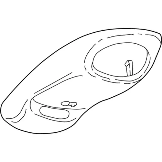 5C3Z25519A70BAA - Body: Overhead Console for Ford: F-250 Super Duty, F-350 Super Duty, F-450 Super Duty, F-550 Super Duty Image