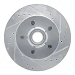 63148022R - : DFC Brake Rotor - Drilled and Slotted - Silver for DYNAMIC FRICTION Image
