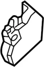 805525P013 - Body: Actuator for INFINITI: G20, Q45, QX4 Image