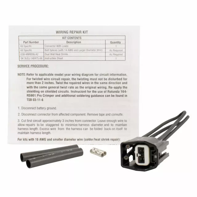 Wire Assembly - Ford (BU2Z-14S411-BLA)