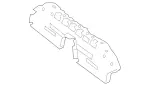 2426100020 - Substructure: Crossmember, Rear Seat for Mercedes-Benz: B Electric Drive, B250e Image