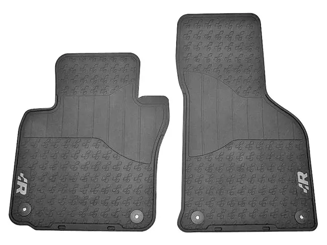 1K1061554HA041 - : R Line Monster Mats - Black for Volkswagen: Golf, GTI, Jetta Image