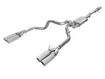 4934102P - : Vulcan Series 304 Stainless Steel Cat-Back Exhaust System w/ Polished Tip for aFe Power Image