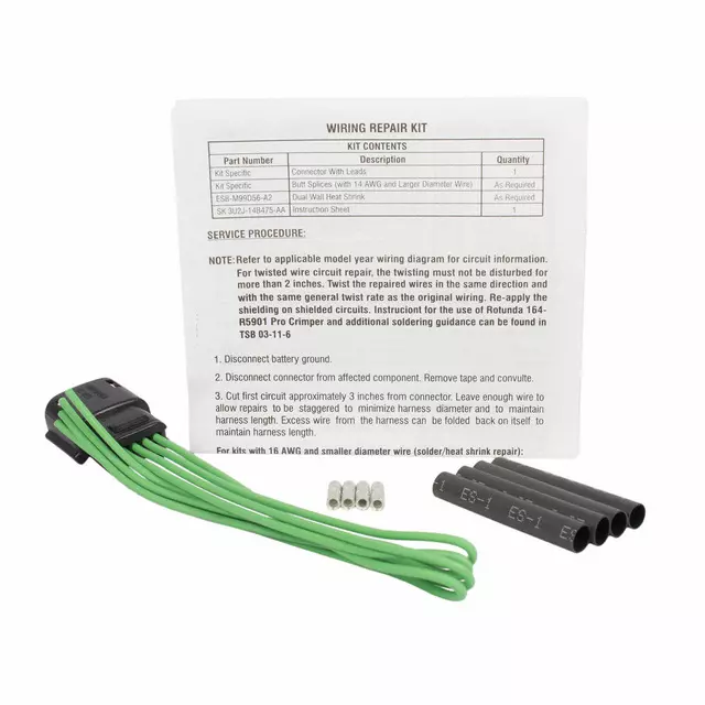 9U2Z14S411MB - : Wire Assembly for Ford Image