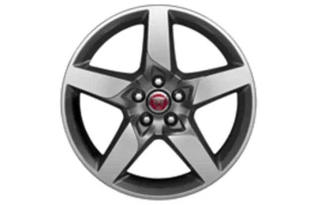 T4N3699 - : Alloy Wheel, 18 Inch Star, 5 Spoke for Jaguar: XE Image