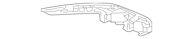 2198800252 - Attachment Parts: Inner Part for Mercedes-Benz: CLS500, CLS55 AMG, CLS550, CLS63 AMG Image image