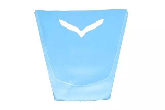 23349580 - : Arctic White Folding Top Stowage Compartment Panel Decal for Chevrolet: Corvette Image