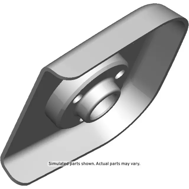 15154213 - : Rear Seat Belt Anchor Plate for Chevrolet: Silverado 1500, Silverado 1500 HD, Silverado 2500, Silverado 2500 HD, Silverado 3500, Silverado 3500 HD | GMC: Sierra 1500, Sierra 1500 HD, Sierra 2500, Sierra 2500 HD, Sierra 3500, Sierra 3500 HD Image