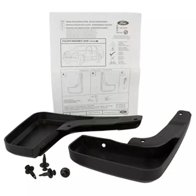 Splash Guards - Molded - Front - Ford (8L8Z-16A550-AC)