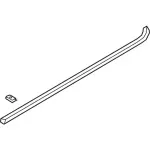 JL7Z4029797BC - Body: Belt Molding for Ford Image