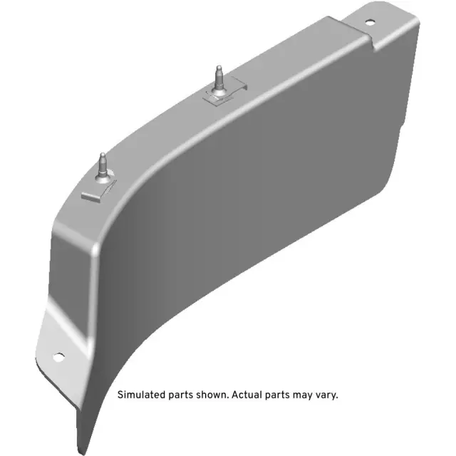 23146428 - : Passenger Side Front Tire Air Deflector for Chevrolet: Volt Image