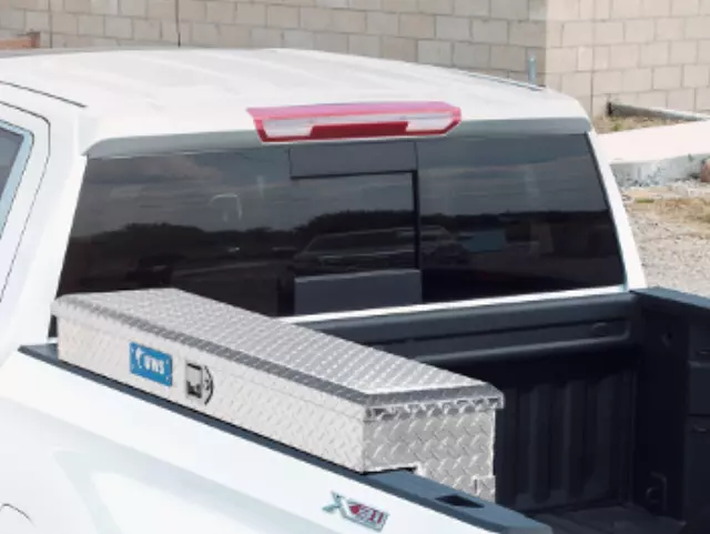 19432021 - Bed Products: Bed Tool Box, Side Mount, 72" by UWS&amp;reg; for Chevrolet: Silverado 1500, Silverado 1500 LTD, Silverado 2500 HD, Silverado 3500 HD | GMC: Sierra 1500, Sierra 1500 Limited, Sierra 2500 HD, Sierra 3500 HD Image