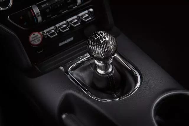 FR3Z7213D - : Shift Knob, Carbon Fiber, Black for Ford: Mustang Image