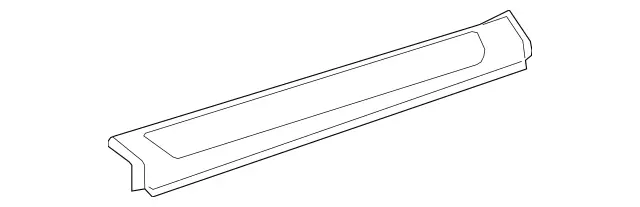 2316807500 - Interior Equipment: Trim, Entrance for Mercedes-Benz Image