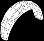 767471LA0A - : Wheelhouse Liner for Infiniti Image