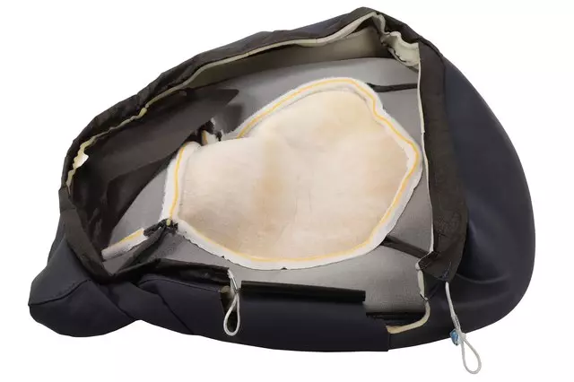 Twilight Blue Rear Driver Side Seat Cushion Cover - GM (22896527)