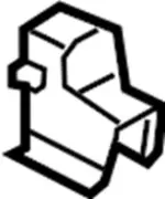 502611LA0A - Body: Suspension Support for INFINITI: QX56, QX80 Image