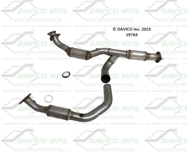 19764 - Exhaust: Direct Fit Catalytic Converter for DAVICO CONVERTERS Image