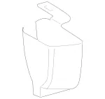 2028260024 - : Cover for Mercedes-Benz Image